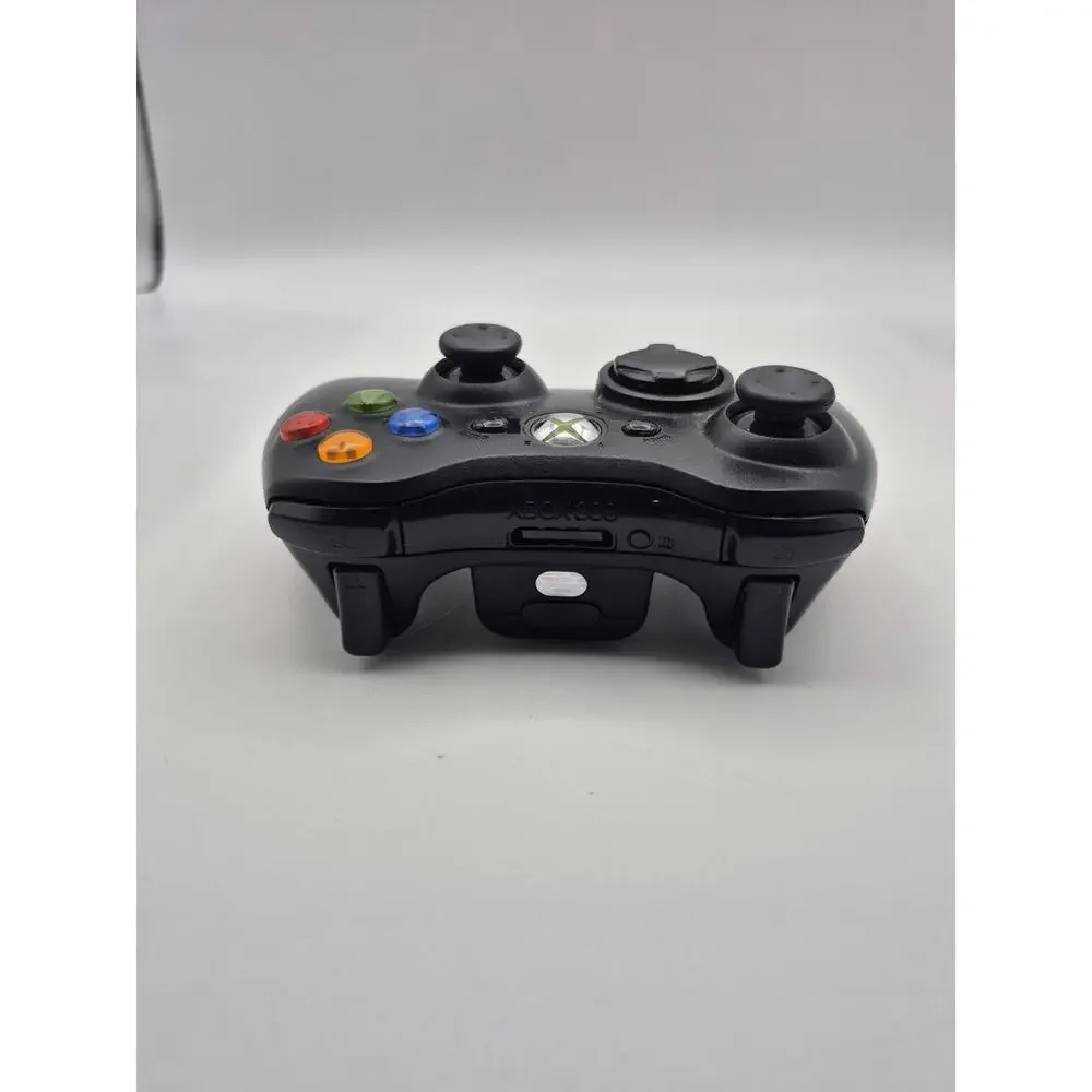 Genuine OEM Microsoft Xbox 360 Wireless Black Controller Model 1403 Tested